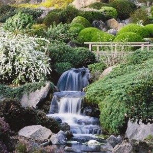 Как на даче сделать водопад своими руками
